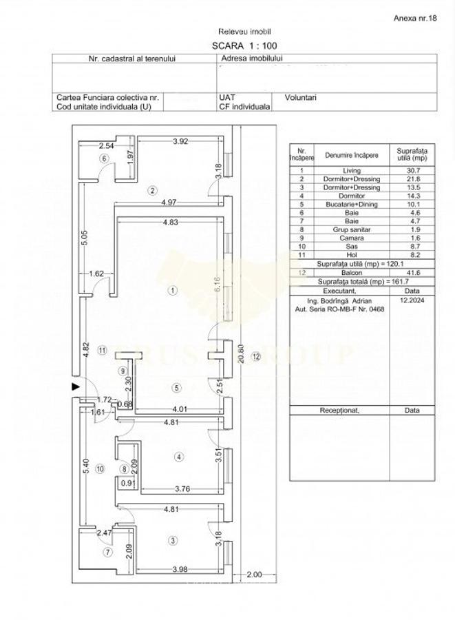 Apartament cu 4 camere semidecomandat în Iancu Nicolae - 12