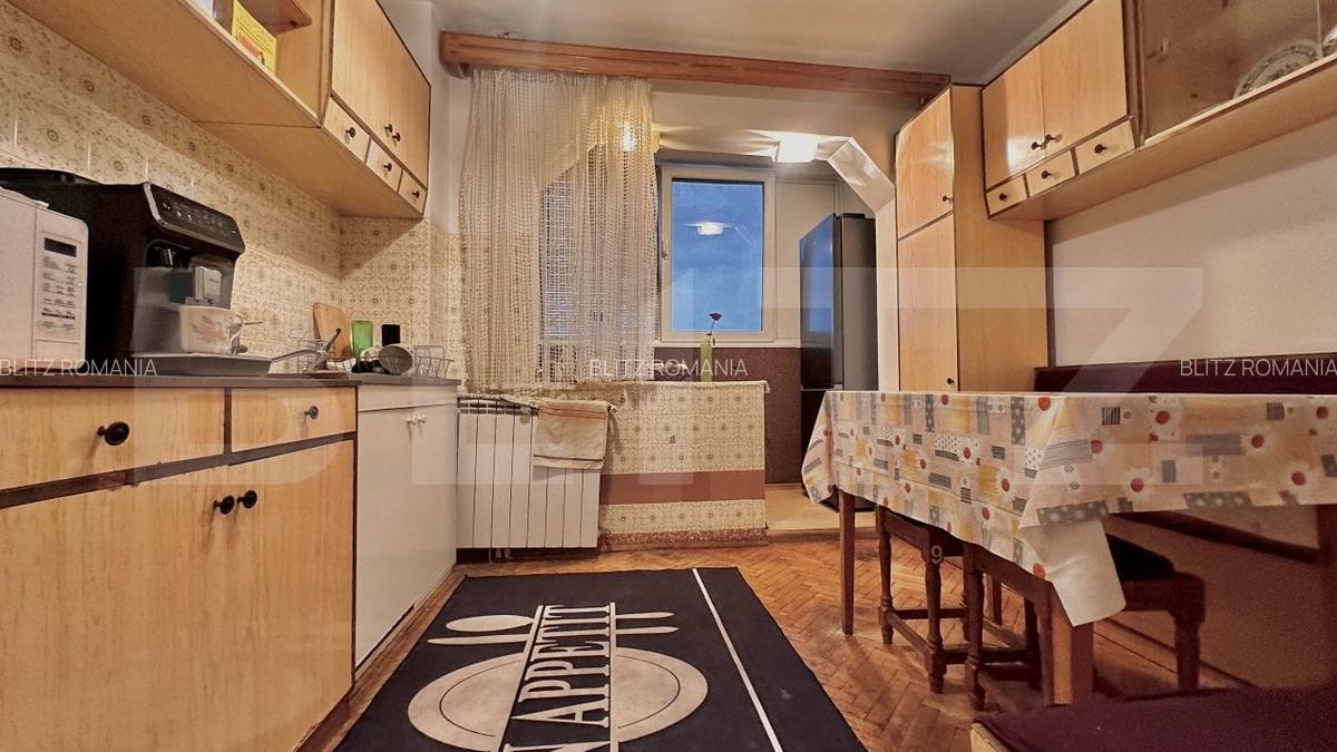 Apartament cu 3 camere, 68 mp, cu dubla orientare, mobilat, boxa, zona Nufarul - 5