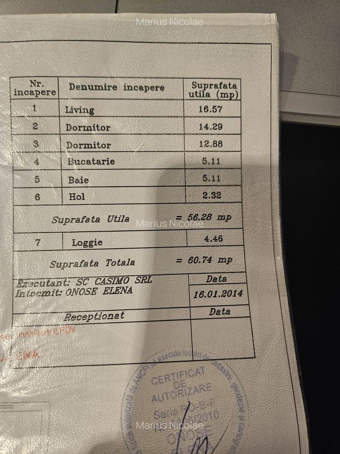 Campus Scolar Ap 3 camere mobilat cu parcare - 19