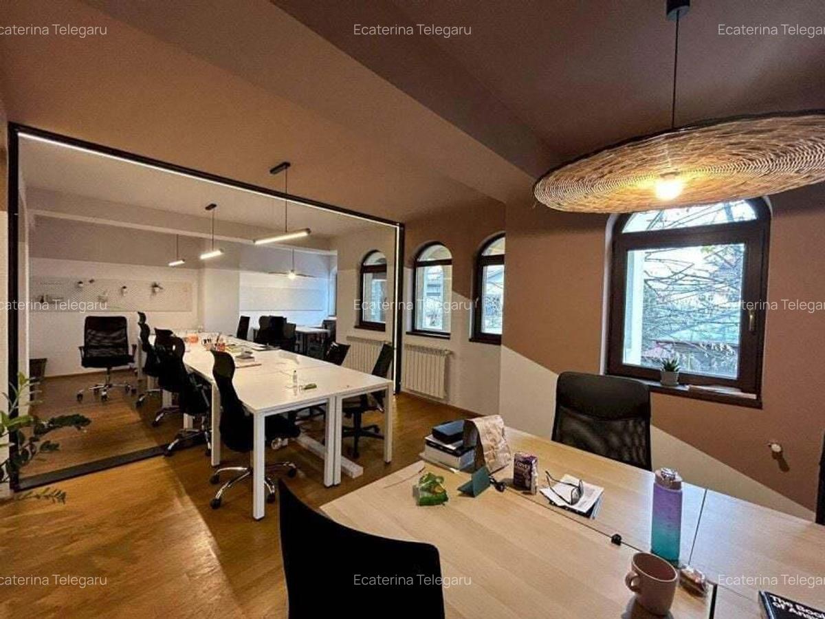 Casa moderna, 14 camere, finisaje lux, Barbu Vacarescu - metrou Stefan cel Mare - 12