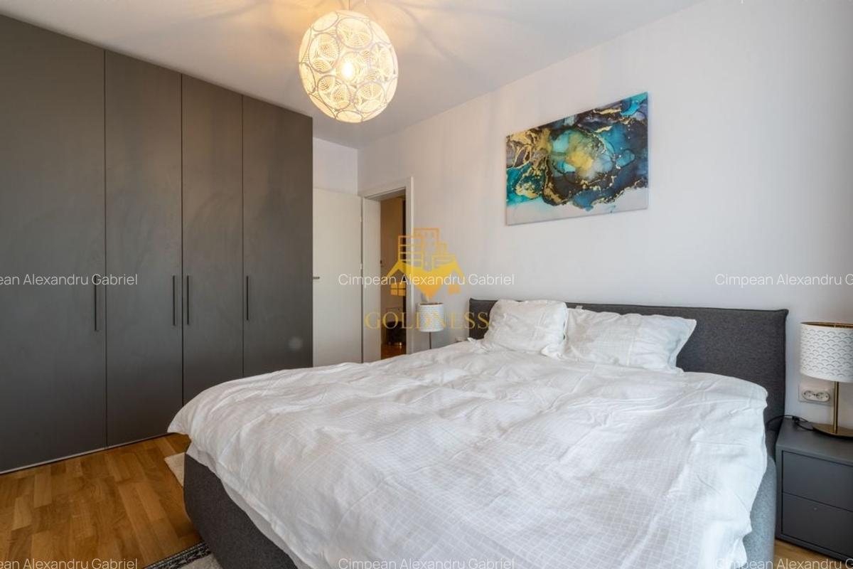 Apartament cu 2 camere semidecomandat, mobilat în Între Lacuri - 7