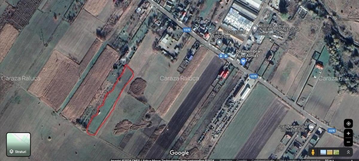 5050mp teren intravilan, faneata, comuna Garcina, sat Almas, Neamt - 1