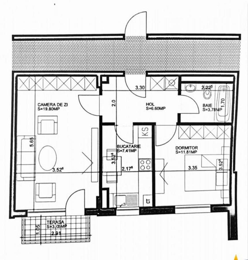Apartament 2 camere, decomandat, terasa spre gradina, Tracto - 7