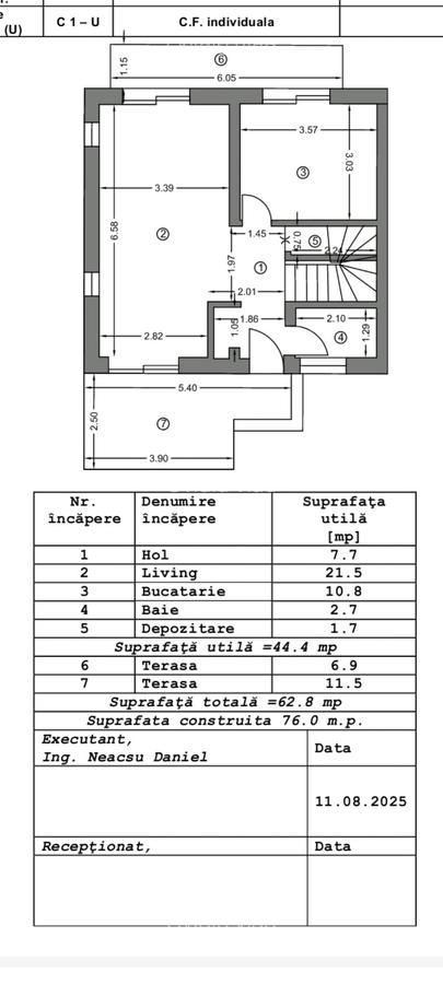 FARA COMISIOANE casa eleganta 5 camere 3 bai P+1+ M incalzire pardos LA CHEIE - 15