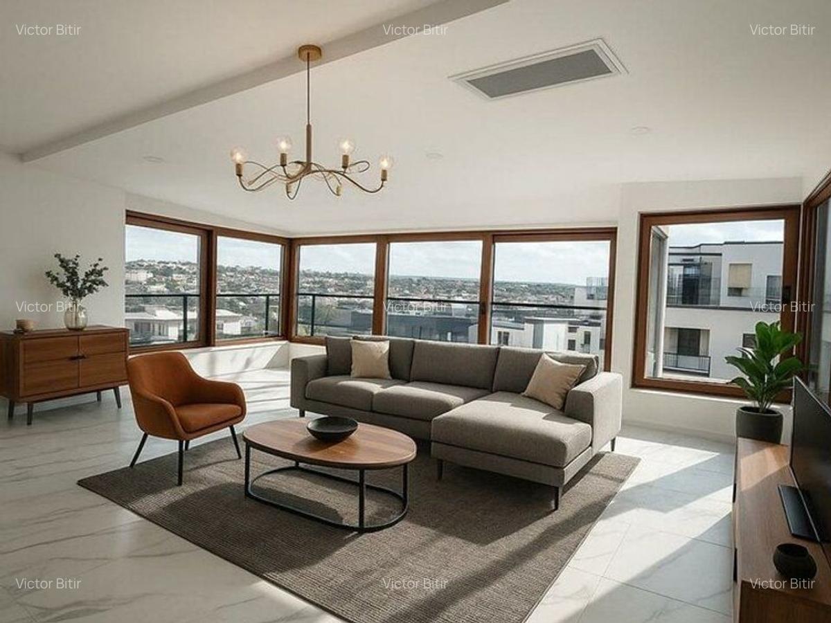 Trăiește la Înălțime – Penthouse Spațios de Închiriat, Pipera +2 locuri parcare - 1