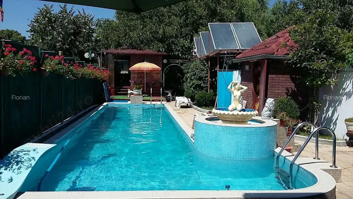 Marta Bibescu cu piscina si deschidere lac Mogosoaia - 1