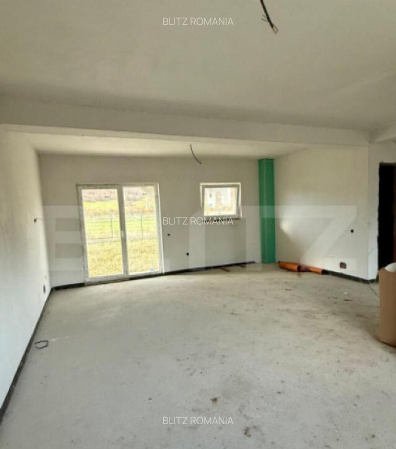 Casa individuala 109 mp utili, 400 mp teren, semifinisata, z - 5