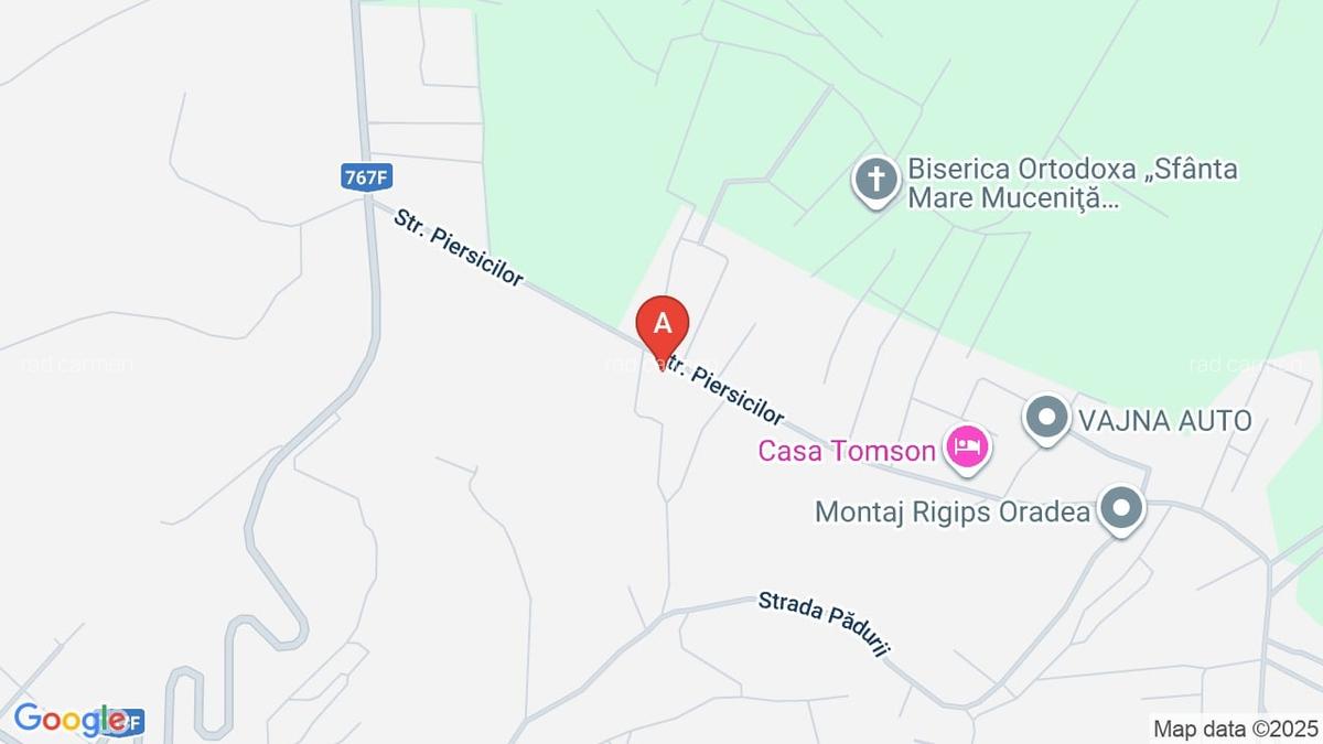 Teren 900 mp Oradea str Piersicilor Toate utilitatile - 1