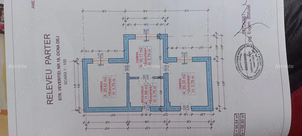 Casa de vanzare 100 m2 +teren 1200m2 toate utilita?ile - 4