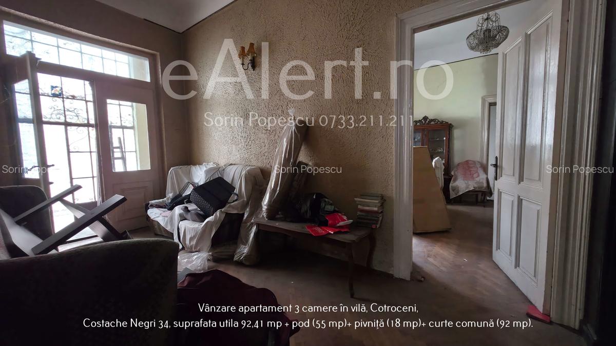 Apartament cu 3 camere în vilă, Cotroceni – Costache Negri 34 - 25