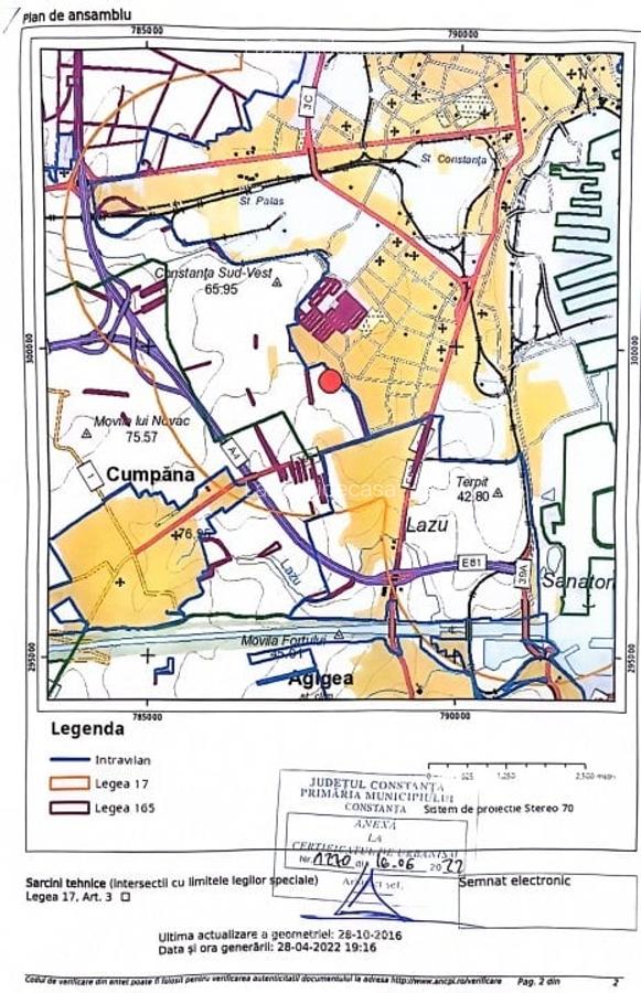 Vanzare Teren perfect 377 mp. cu Autorizatie Constructie - 12
