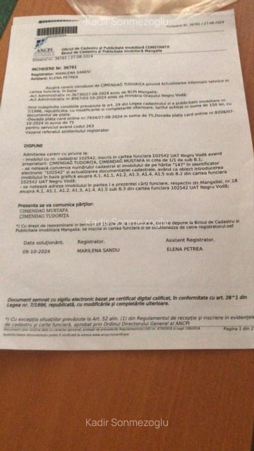 Teren Intravilan Strategic în Negru Vodă, 1033 mp, Deschidere 19.5m - Oportunita - 3