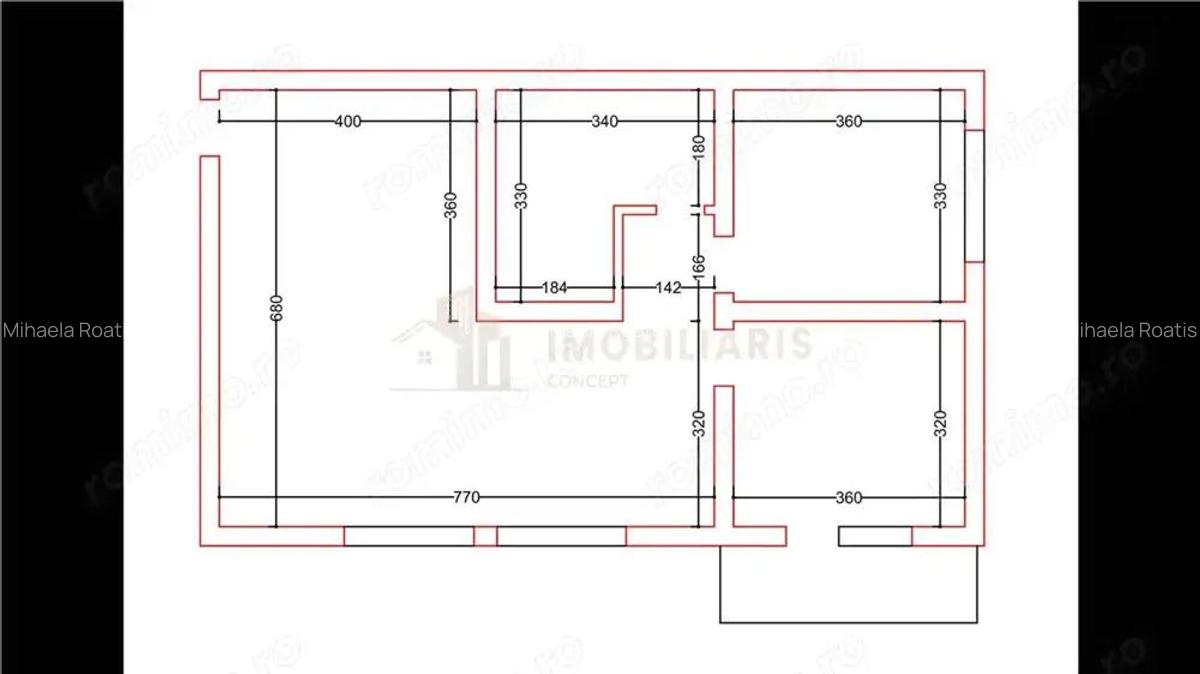 Apartament 3 camere,bloc nou zona Europa - 11