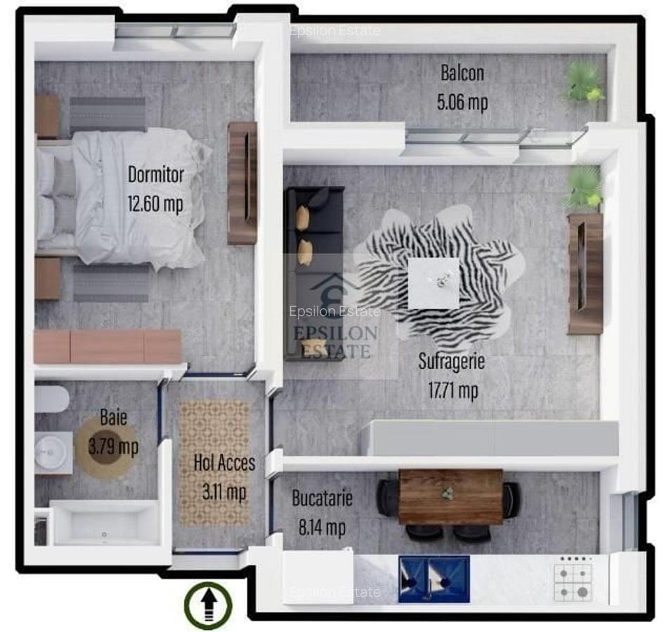 Ap. 2 cam. martie 2026 zona Militari Residence - 2