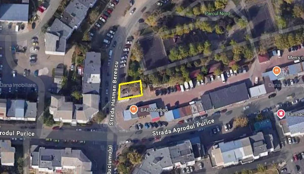 Teren garaj sau chiosc 27 mp- Aprodu Purice Bacau - 1