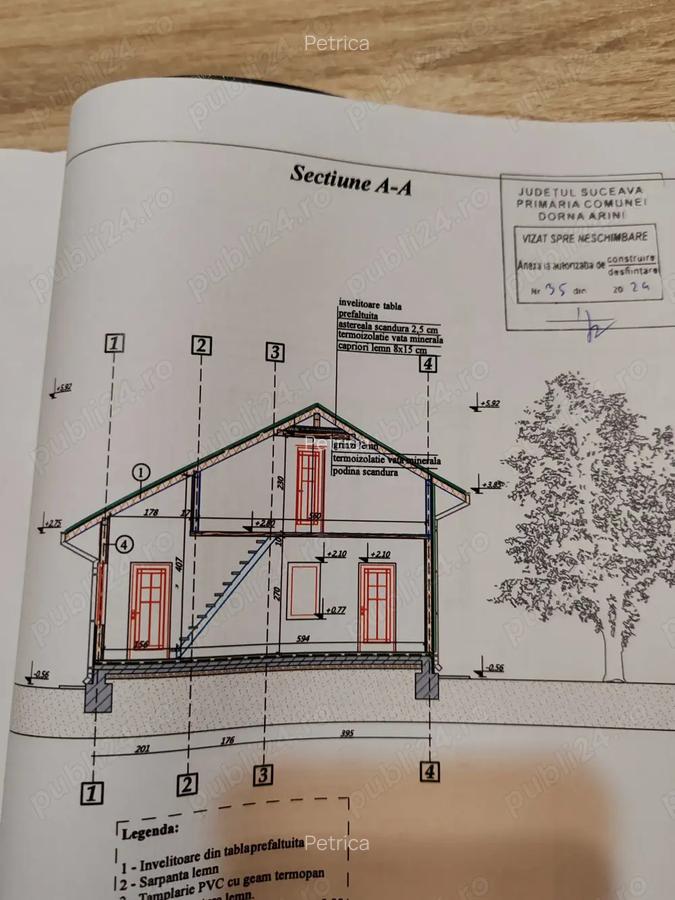 Vand casa noua P+M in Bucovina cu teren superb - 7