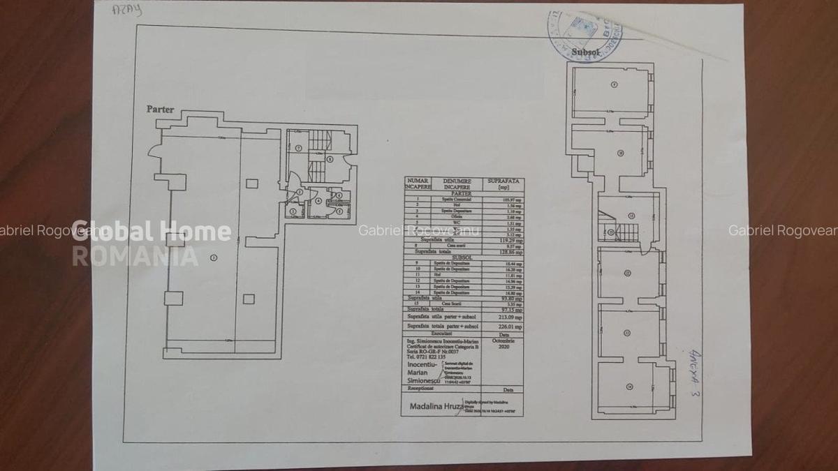 Spatiu Comercial 213 MP | Bulevardul Unirii | Vitrina 8 ML | S+P - 7