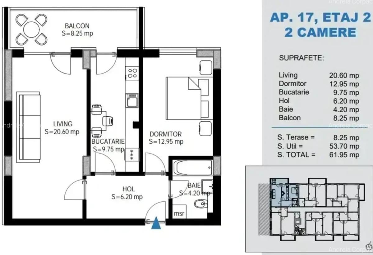 Apartament 2 Camere Decomandat 15 Minute Metrou Bloc Nou - 2