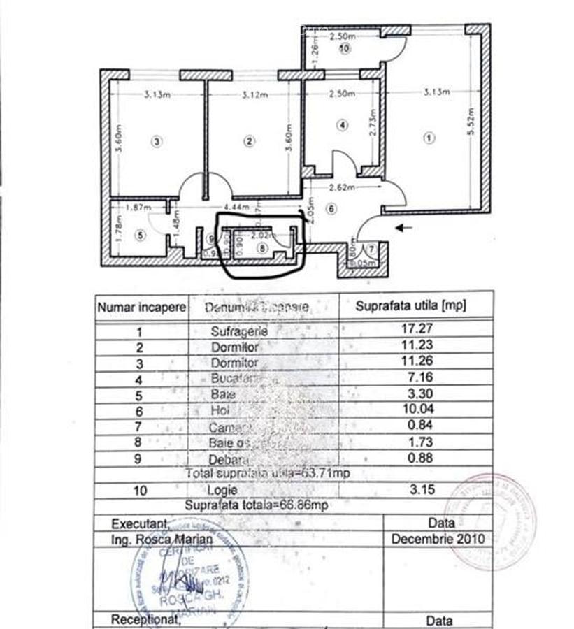Apartament 3 camere Baba Novac Dristor - 8