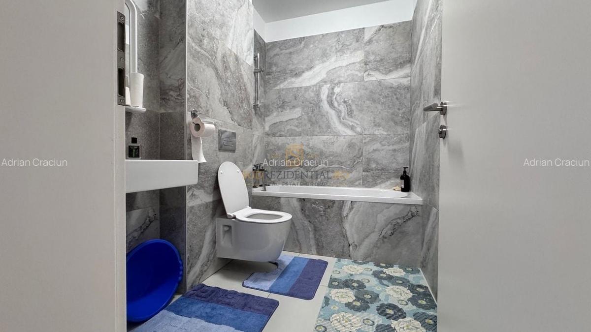 Garsoniera mobilata utilata, etaj 1, bloc nou, 41 mp, Rahova - 8