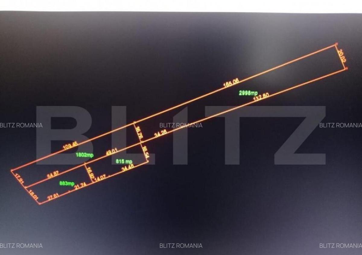 Teren cu autorizatie de constructie, 6500 mp teren, 1000 mp - 3
