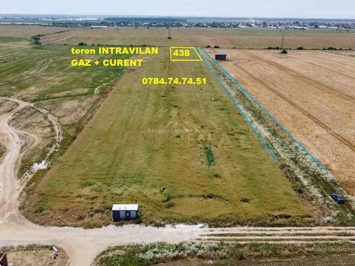 Teren INTRAVILAN cu utilitati - comuna Berceni - 4