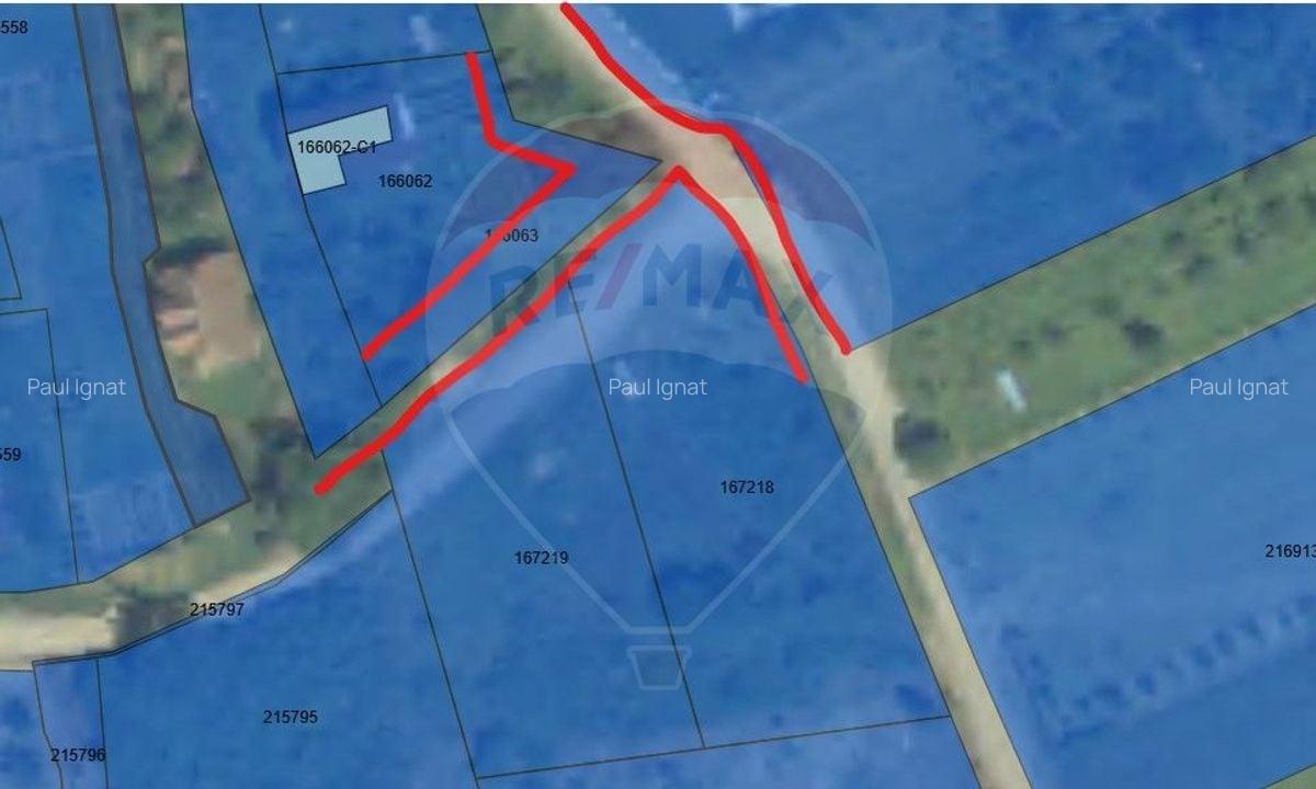 Teren Construcții intravilan de 1092 mp, în Podgoria - 2