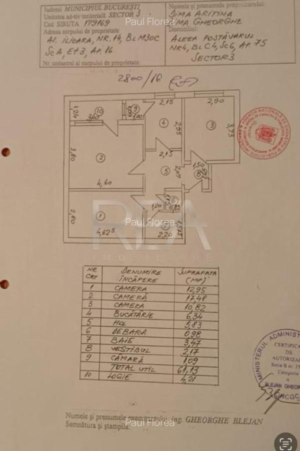 Apartament cu 3 camere langa statia de metrou Nicolae Grigorescu - 15