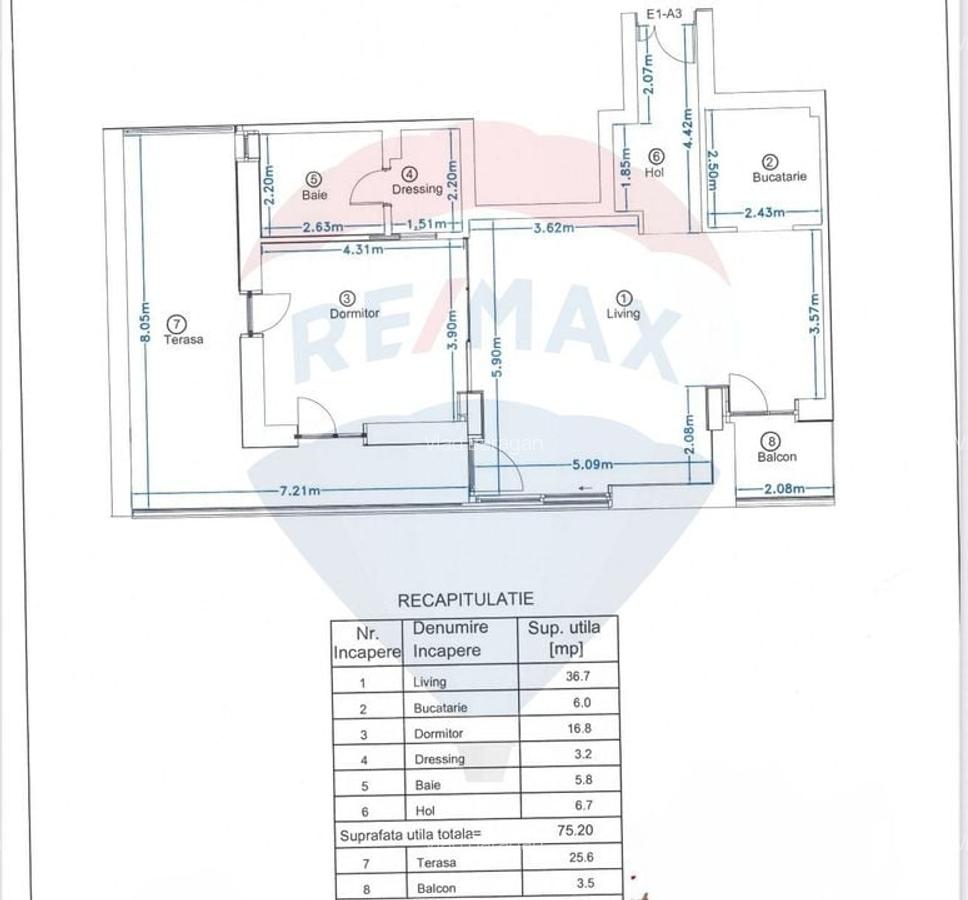 Apartament cu 2 camere si terasa generoasa in Kiseleff- Aviatorilor - 12