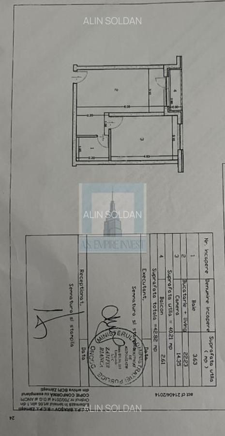 Apartament cu 2 camere semidecomandat, mobilat în Primăverii - 10