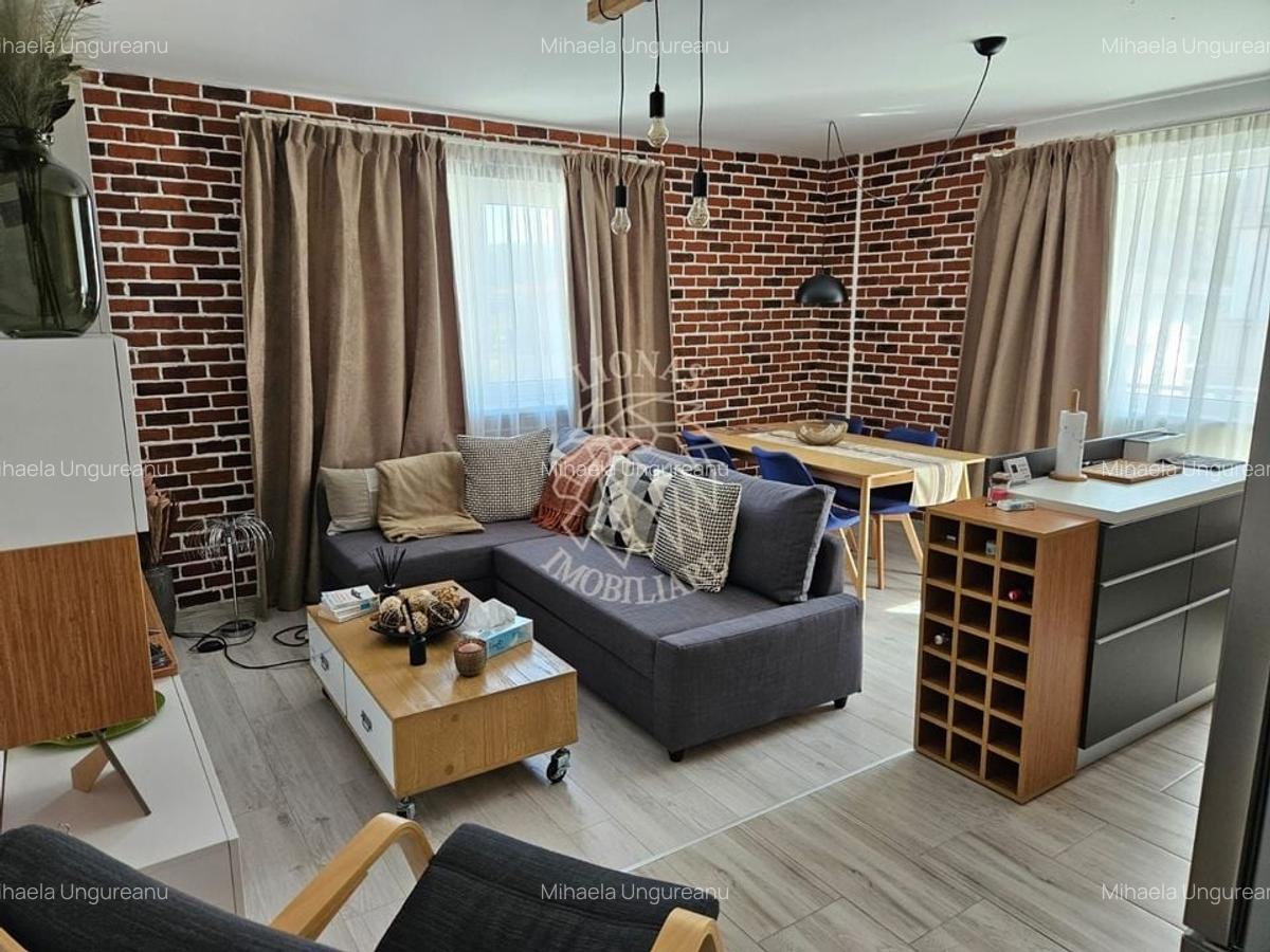 Apartament Modern 3 camere 72 mp-balcon-mobilat/utilat-Floresti - 2