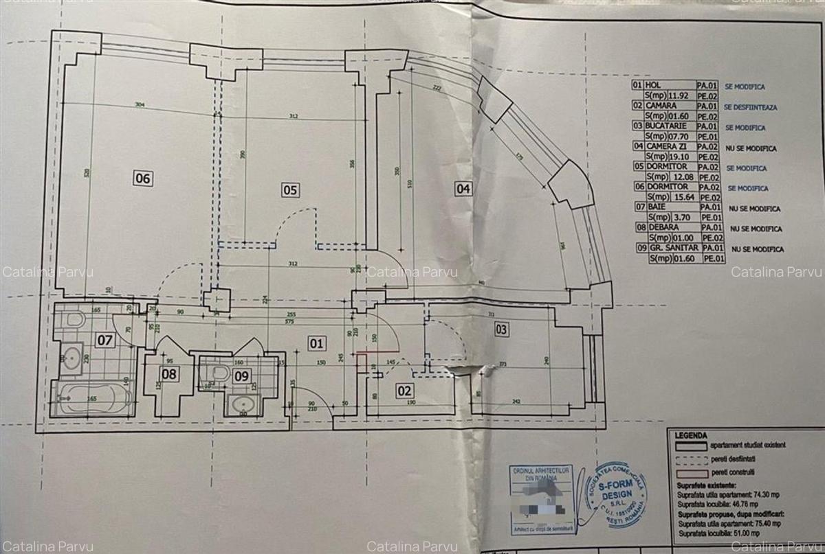 Apartament cu 2 camere decomandat, mobilat în Decebal - 13