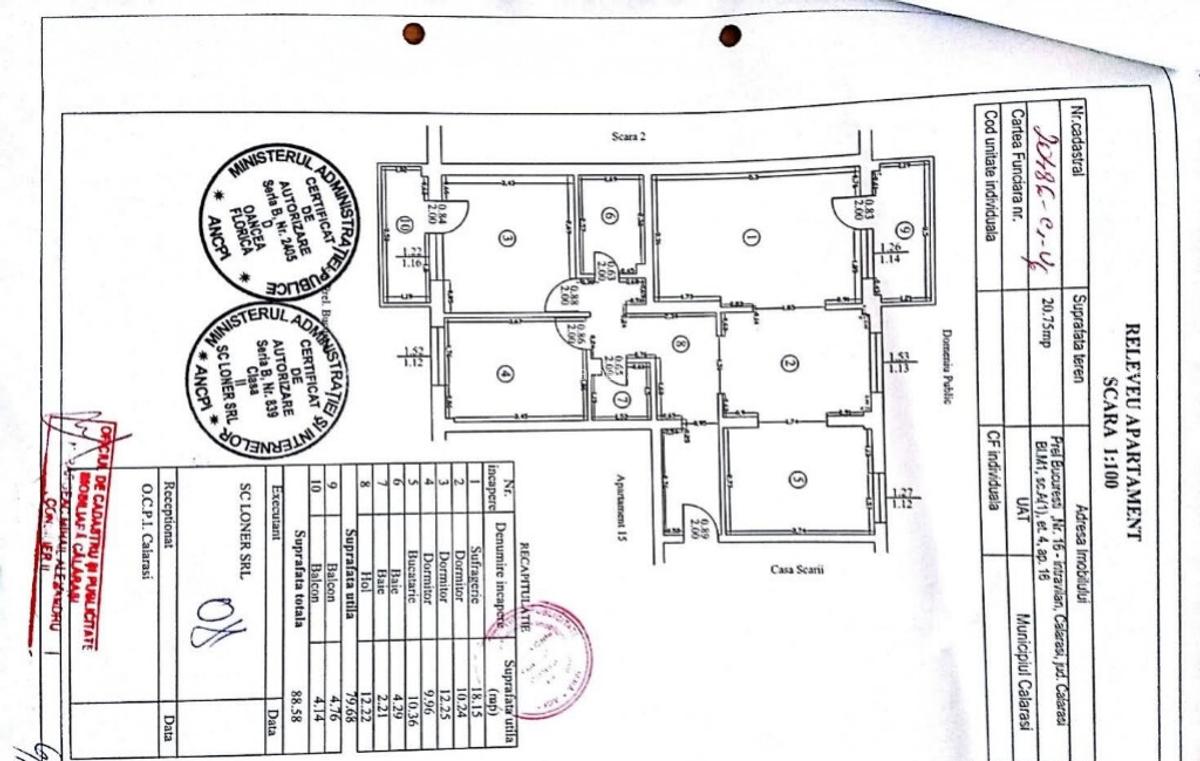 Vand Apartament 4 camere - 3