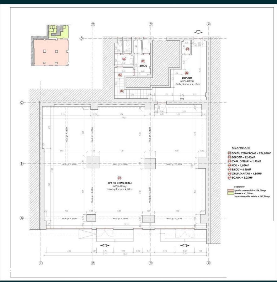 Spațiu comercial, 267 mp în Mihai Bravu - 7