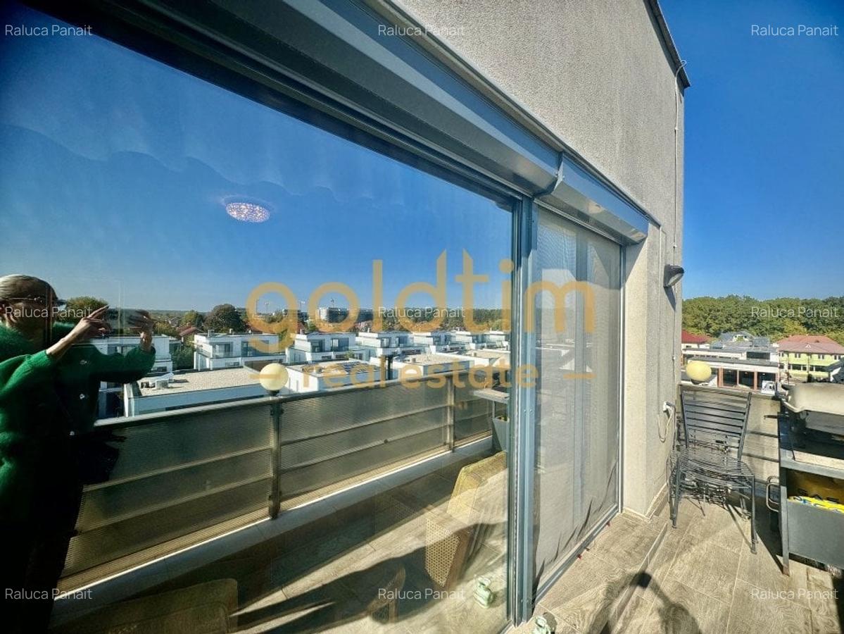 PENTHOUSE/ GARDEN FLOOR 100 mp/ PARCARE/ BLOC CU PISCINA INTERIOARA - 20