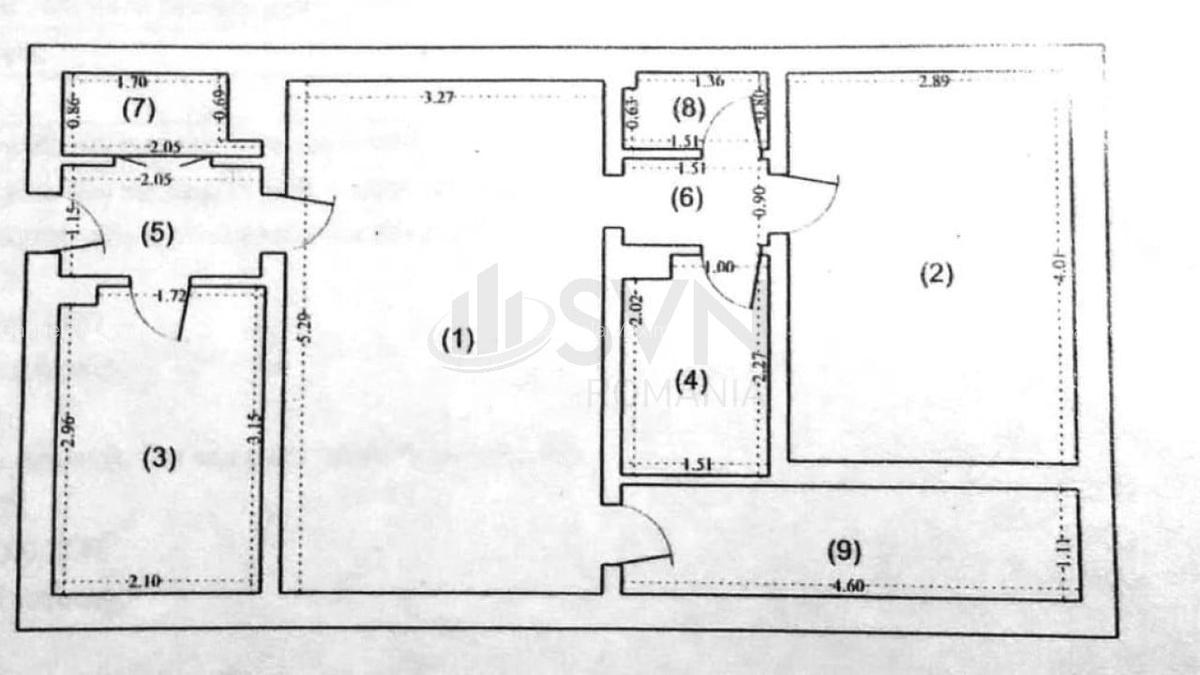 Apartament cu 2 camere semidecomandat în Dristor - 11