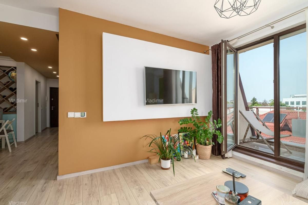 Bucurestii Noi - Jiului - 2 camere dec - mobilat/utilat complet - 9