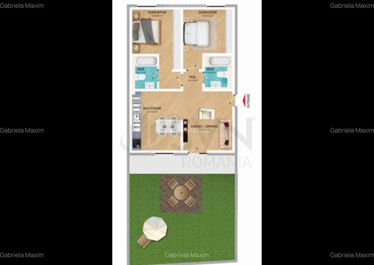 Apartament 3 camere 2 bai si terasa Tei - 4