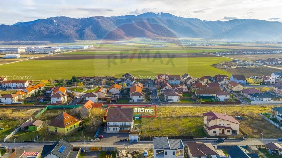 Teren intravilan 885mp de vanzare in Ghimbav Cartierul Florilor - 17