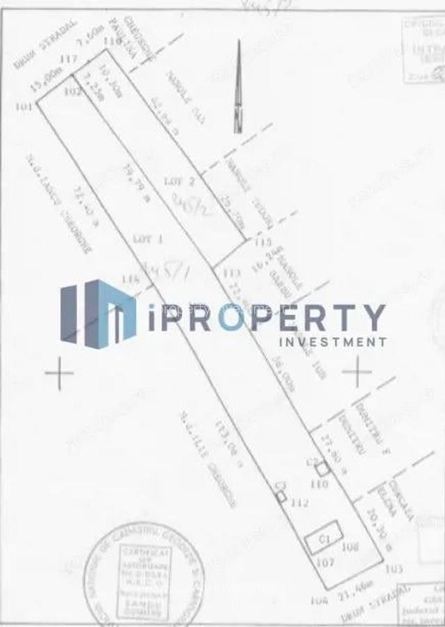 Teren Intravilan | 3335mp | Com Sinesti, Sat Catrunesti, Jud Ialomita - 1