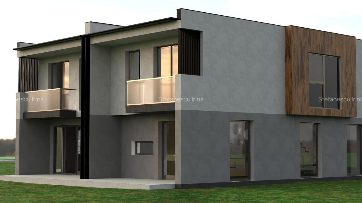 Casa Stil Modern 4 Camere 3 Bai si 250 Mp Teren in Mogosoaia - 12