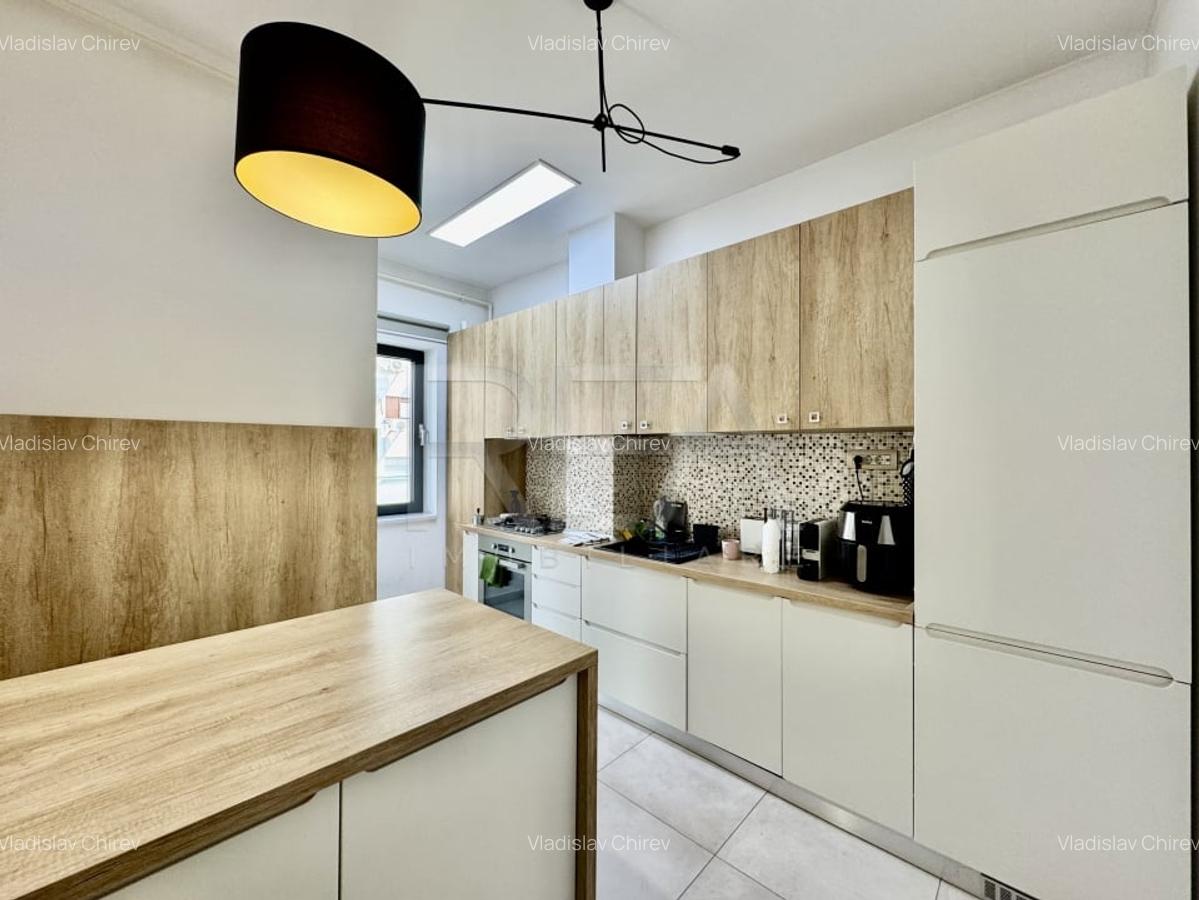 2 camere cu tavan inalt + terasa mare | Bloc nou Kiseleff - 4