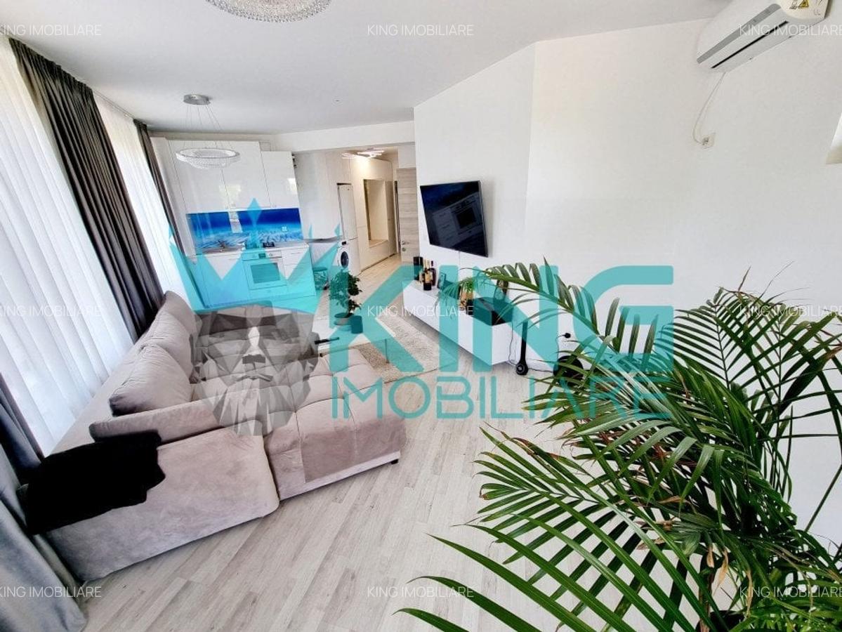 Apartament cu 2 camere semidecomandat, mobilat în Sisești - 2
