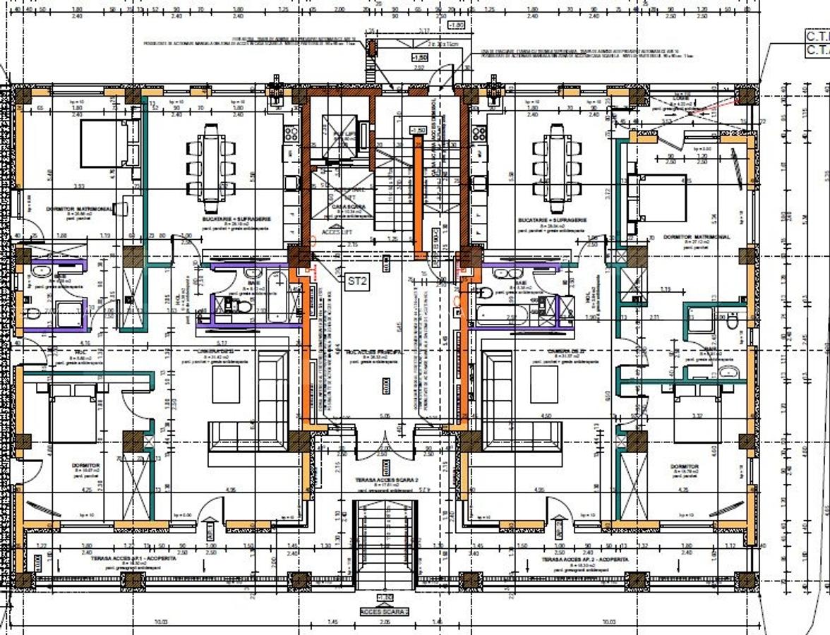 Spatiu comercial de inchiriat, 3 incaperi, 125 mp, parcare, zona Mall Vivo - 2
