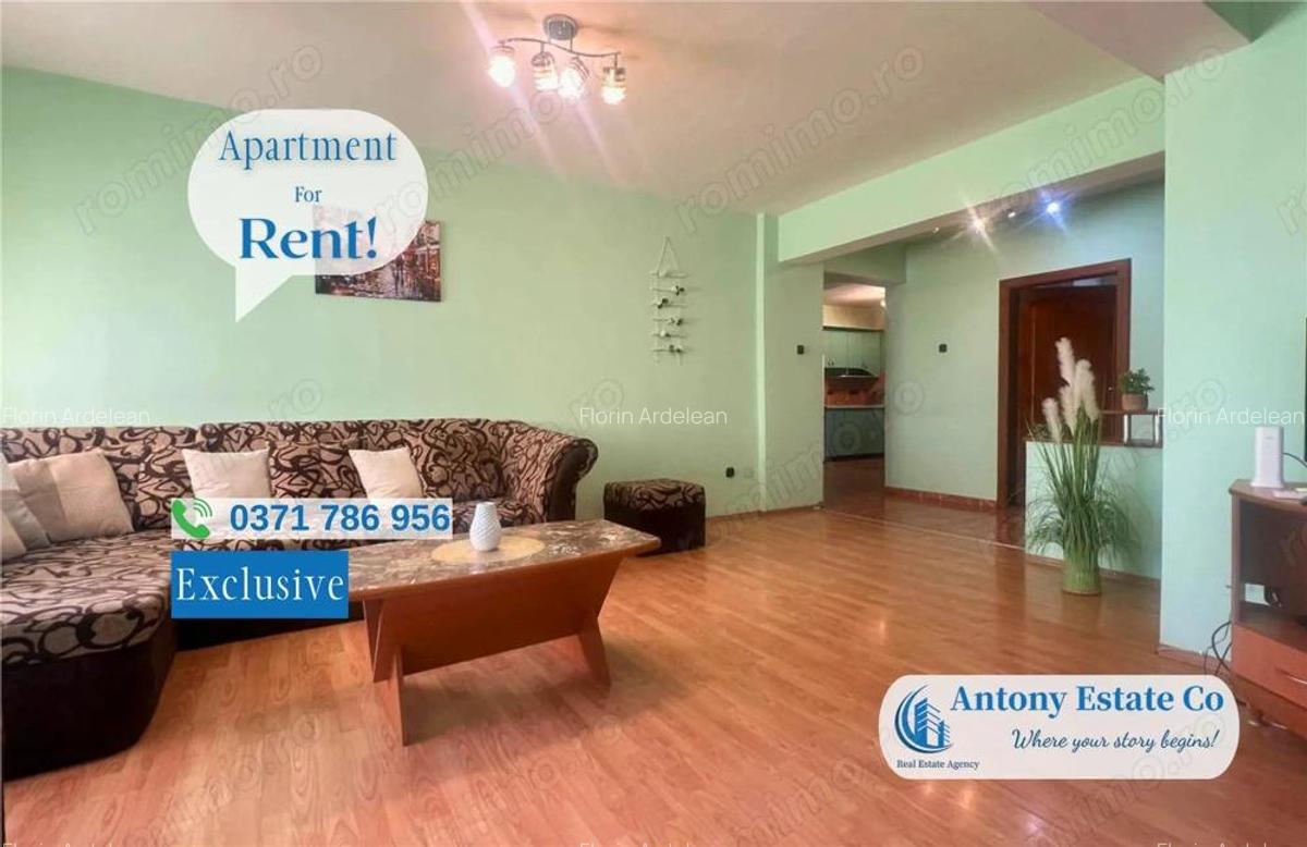 Apartament de inchiriat, 3 Camere, Bd. Dacia, Oradea - 1