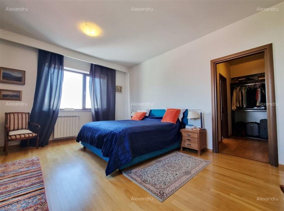 Penthouse cu 5 camere decomandat, mobilat în Kiseleff - 26