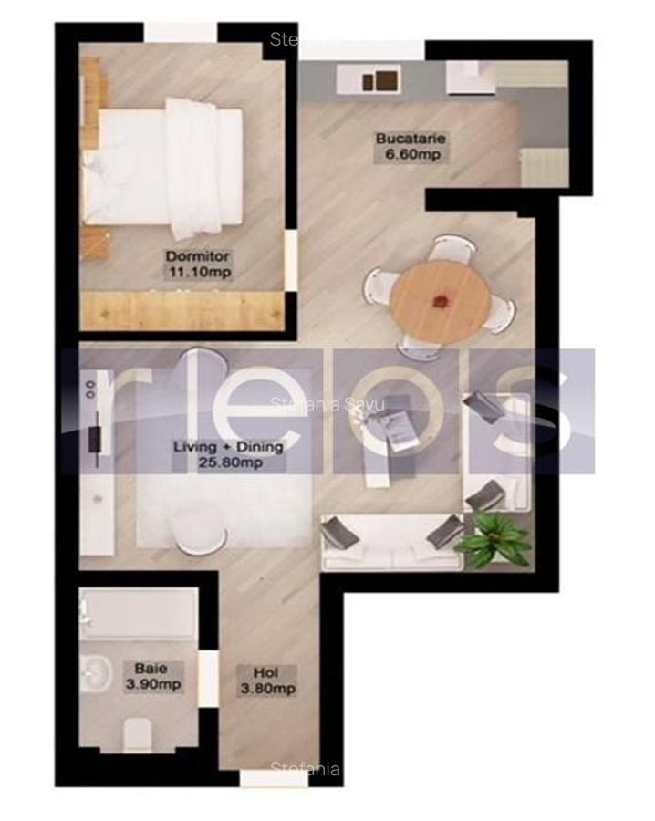 Apartament cu 2 camere semidecomandat în Dorobanți - 8