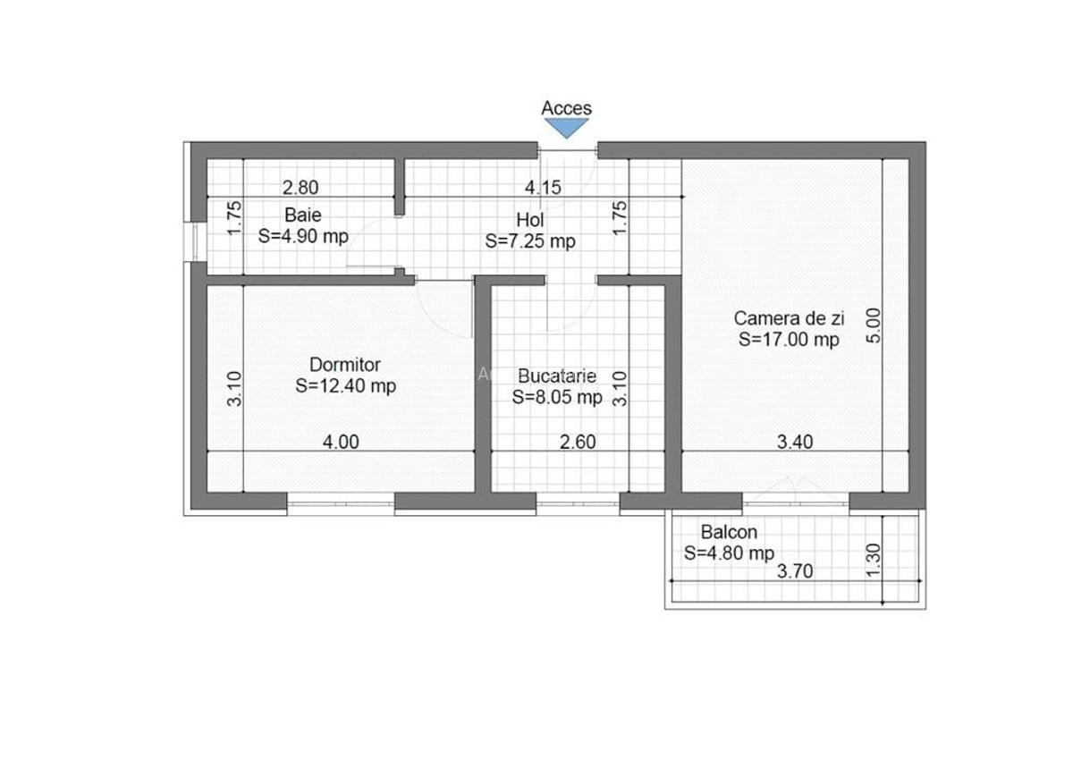 Apartament 2 camere cu loc parcare Valea Lupului - 2