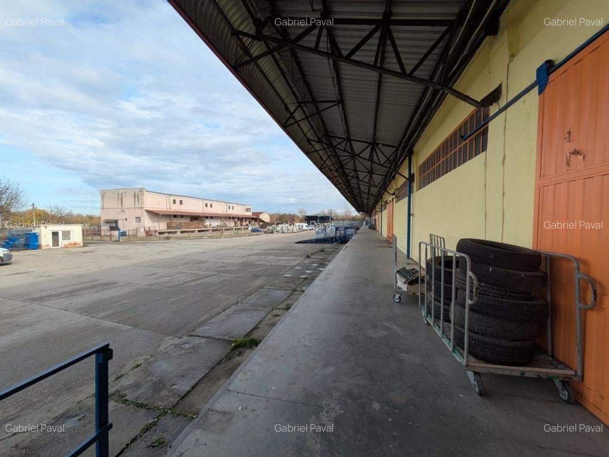 Hala + Platforma betonata - Zona de sud - Comision 0% - 3