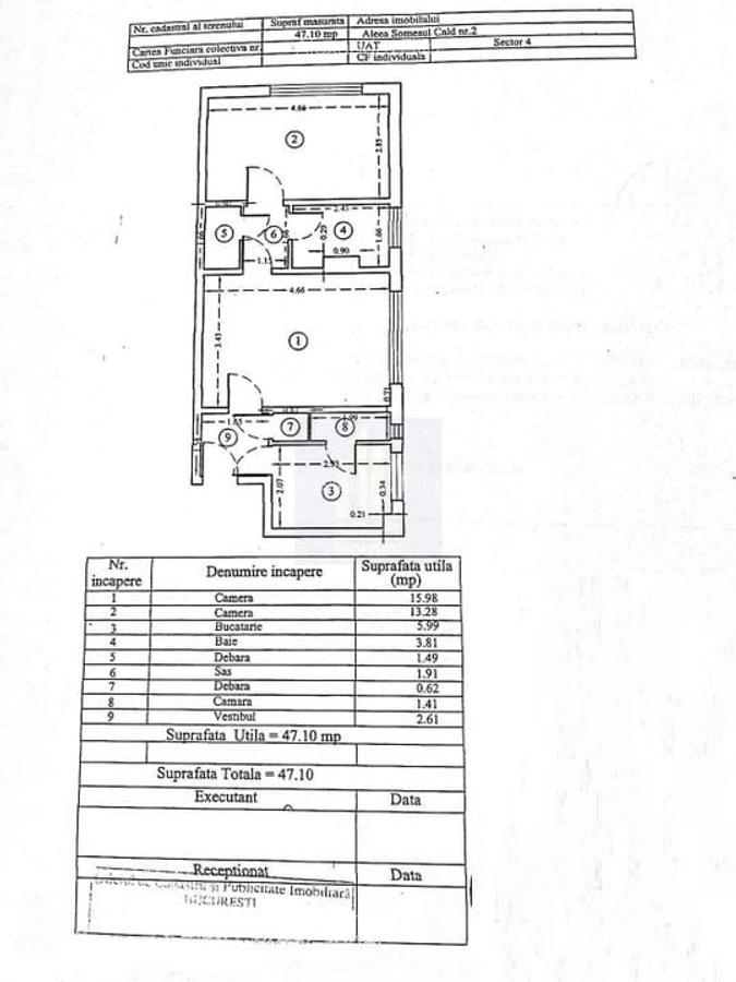 Apartament 2 camere de vanzare zona *Grand Arena Berceni* - 13